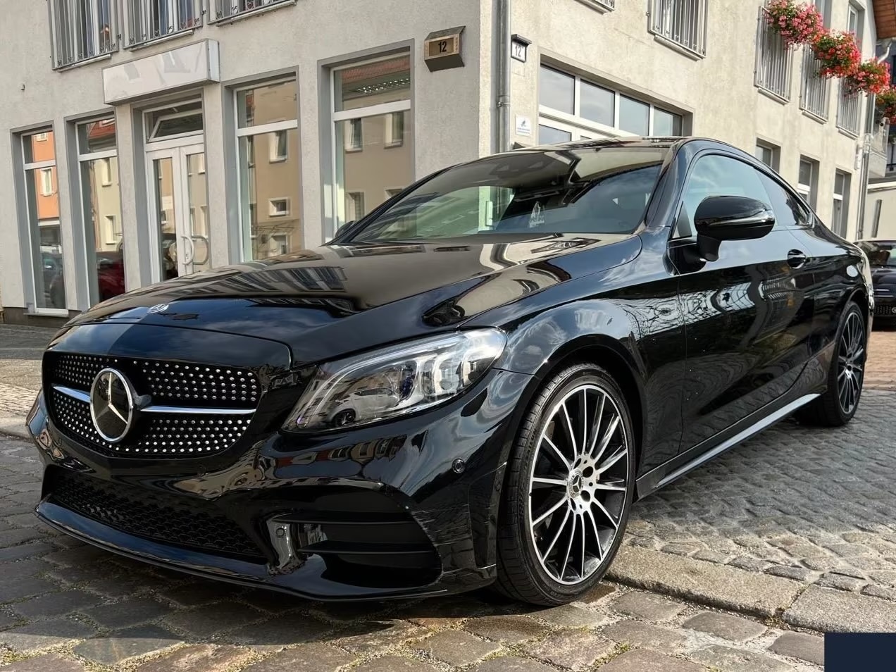 Mercedes-Benz C 220 d Coupé AMG PANO TOTW CAME LED DIST+